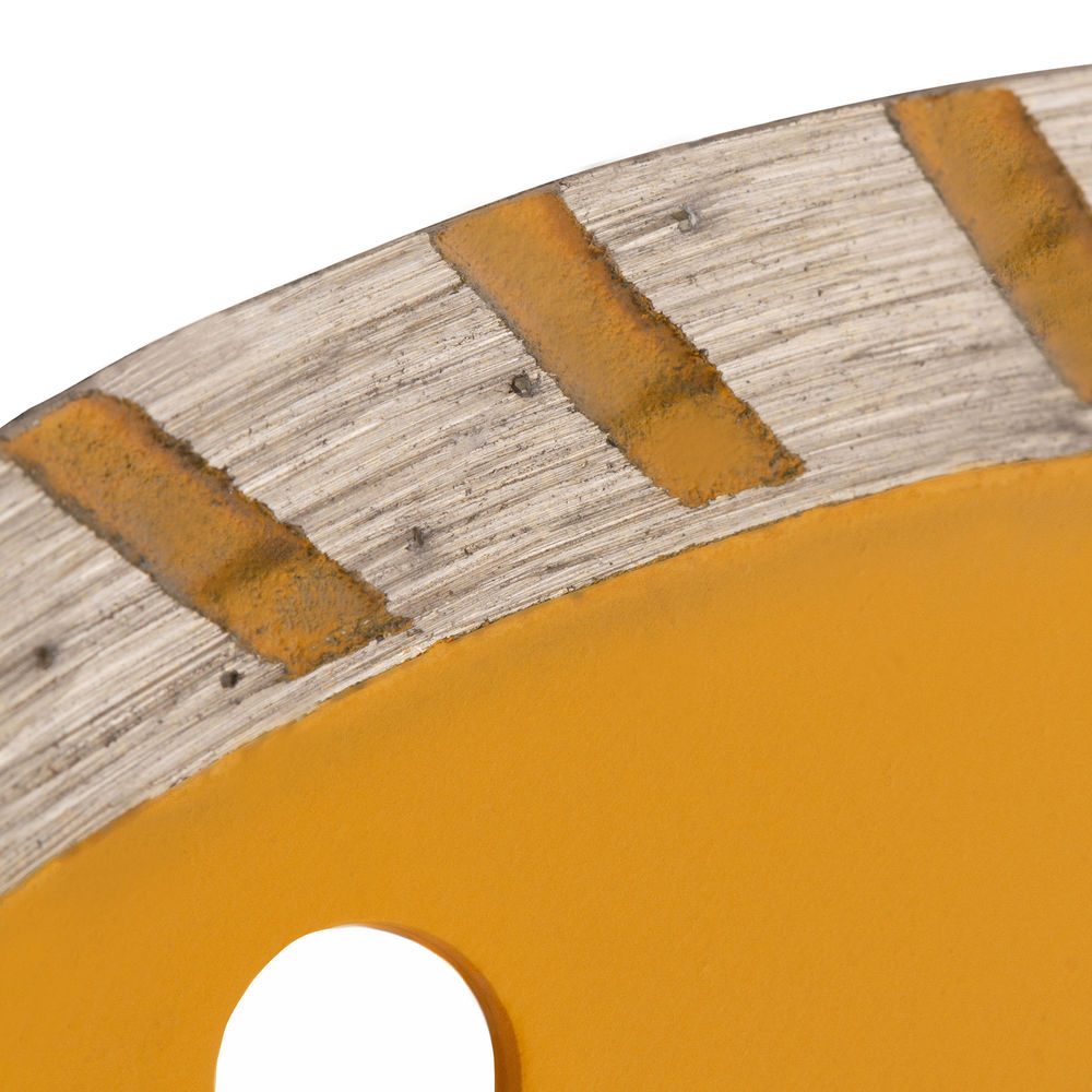 Диск алмазный, отрезной Turbo, 125 х 22.2 мм, сухая резка Denzel (73108)