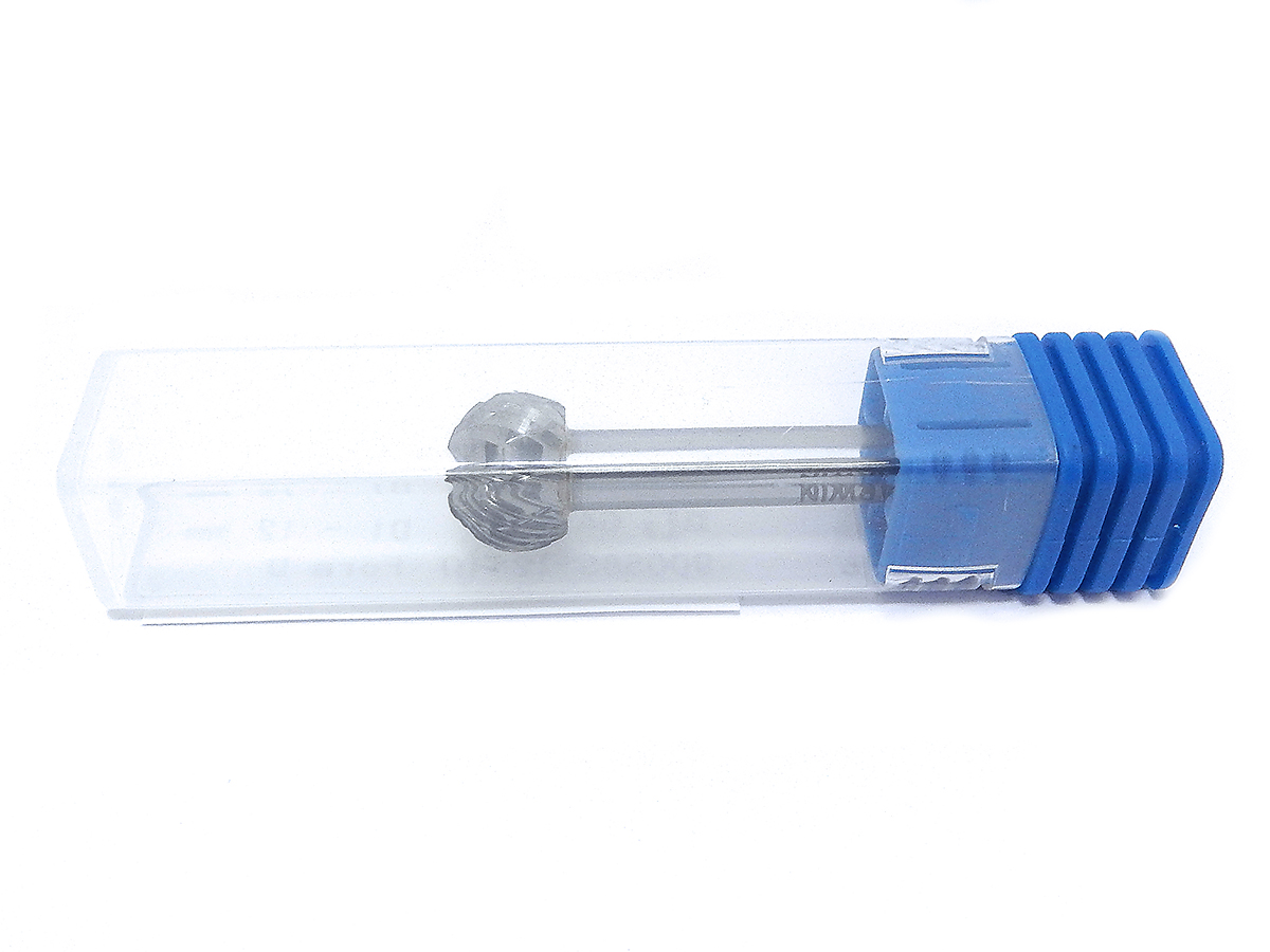 Борфреза сферическая 12x10x55 мм, VHM, DC, форма D (серия 900585) GARWIN INDUSTRIAL 900585-121055