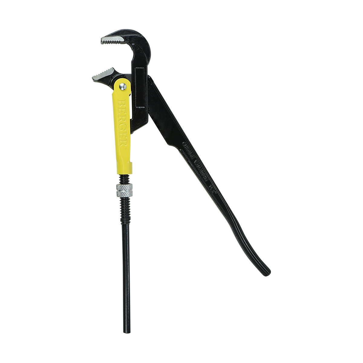 Ключ трубный рычажный №2, тип L (прямой) 90°, 1,5 BERGER BG4004