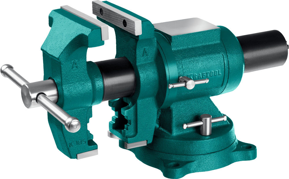 Тиски слесарные 125 мм чугунные 3D Multi-Purpose KRAFTOOL 32706-125