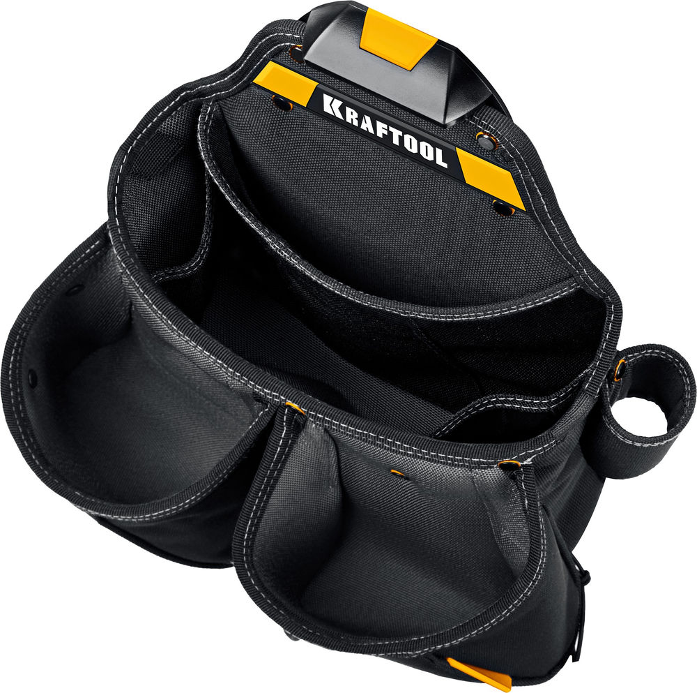 Пояс монтажника в комплекте: пояс монтажника и 3 сумки KBS-4 KRAFTOOL 38760-4