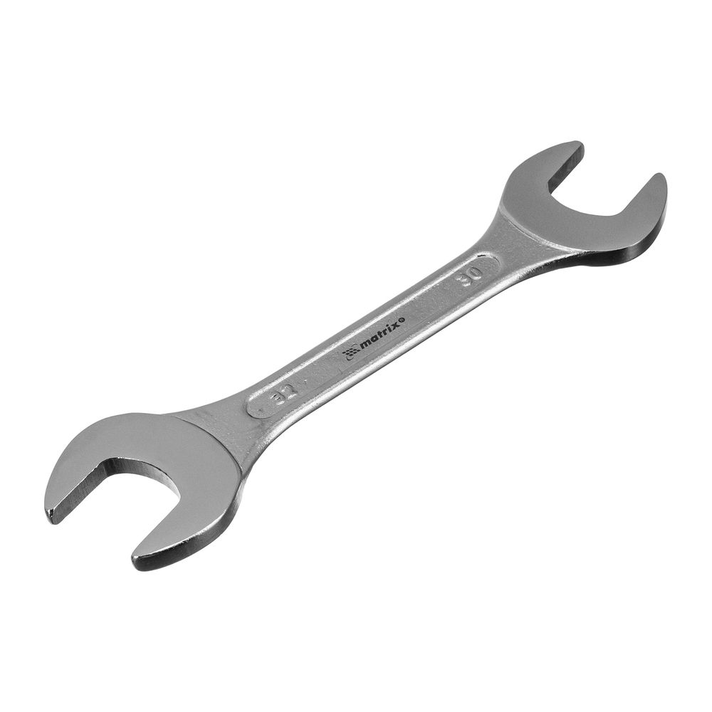 Набор ключей рожковых, 6 х 32 мм, 12 шт., CrV, хромированные Matrix (15278)