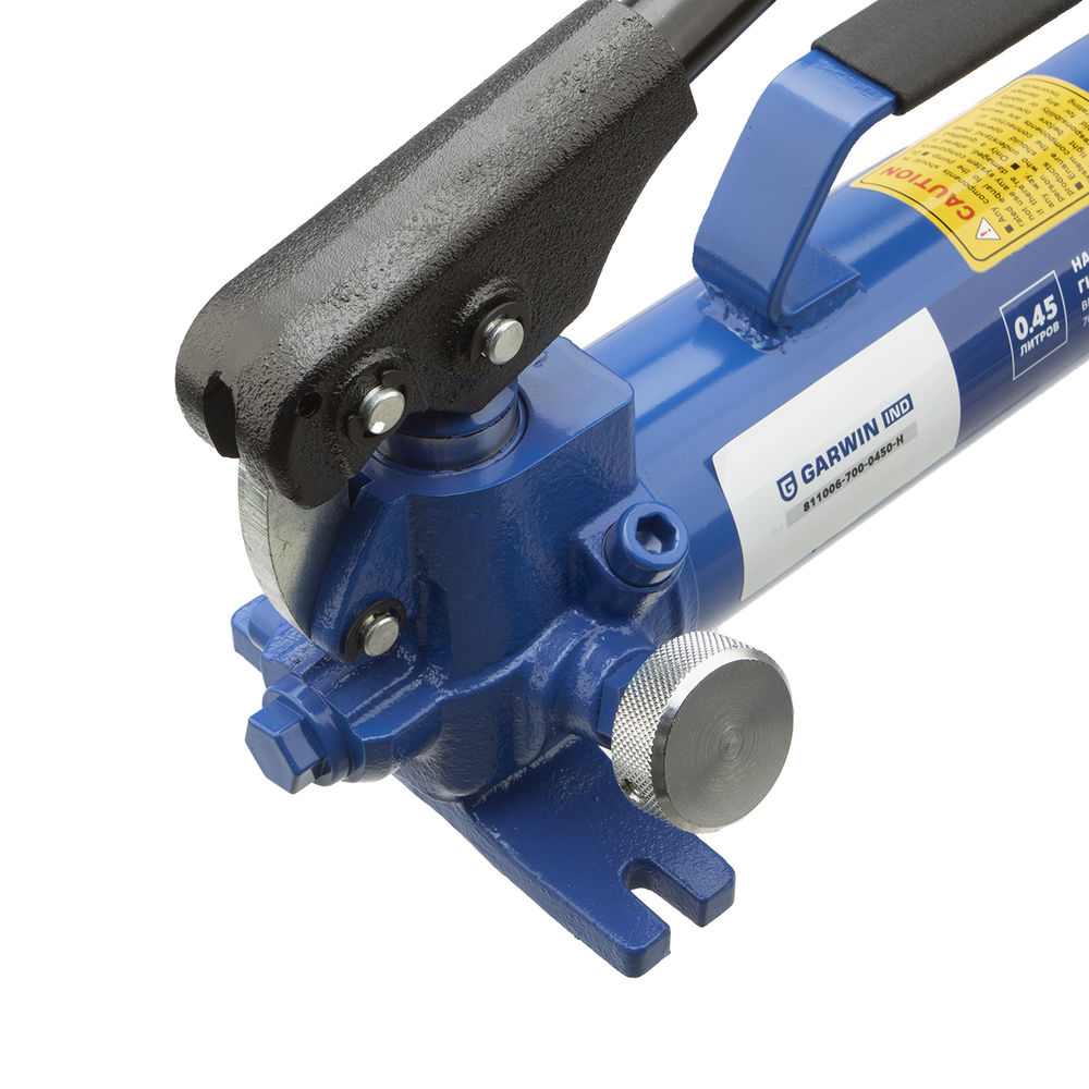 Насос ручной гидравлический высокопроизводительный 700 бар; 0, 45 л, GARWIN INDUSTRIAL, 811006-700-0450-H