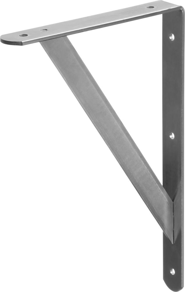 Уголок-кронштейн усиленный 300 х 200 х 30 х 4 мм оцинкованный STAYER 37422-5