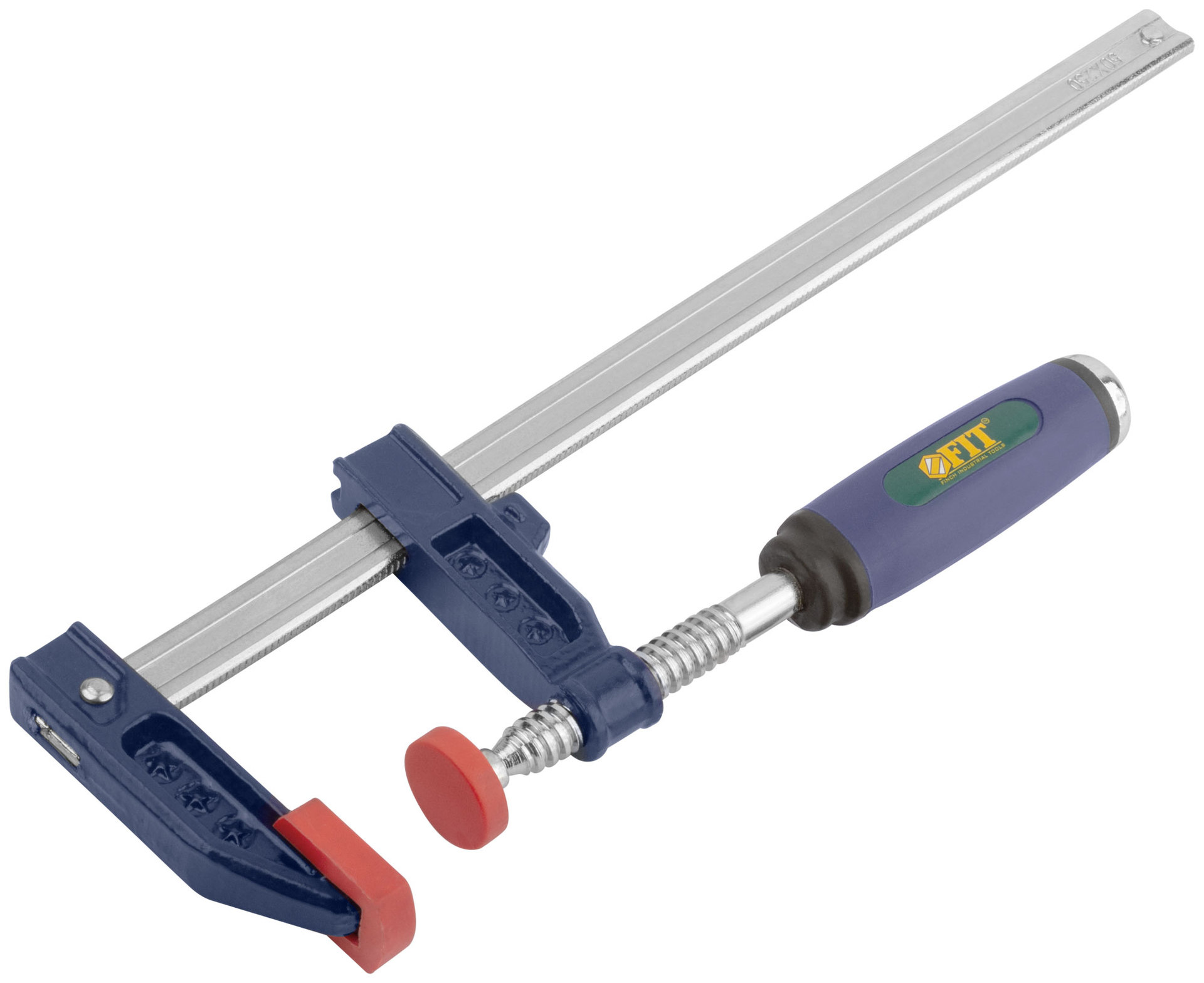 Струбцина тип F усиленная, мягкая ручка 50х250 мм (59153)