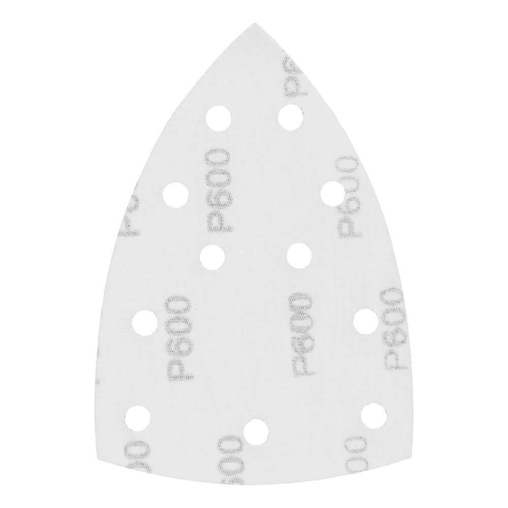 Треугольник абразивный на ворc. подложке под липучку, перф., P 600, 150х150х100 мм, 5 шт. Denzel (738697)