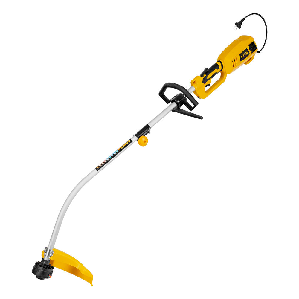 Триммер электрический TE-1100, 1100 Вт, 380 мм, катушка, разборная штанга Denzel (96641)
