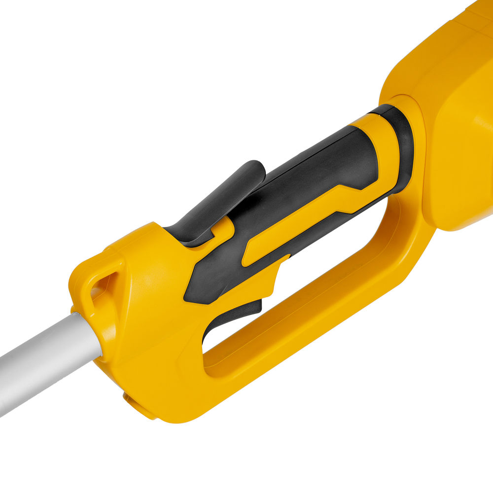 Триммер электрический TE-1100, 1100 Вт, 380 мм, катушка, разборная штанга Denzel (96641)