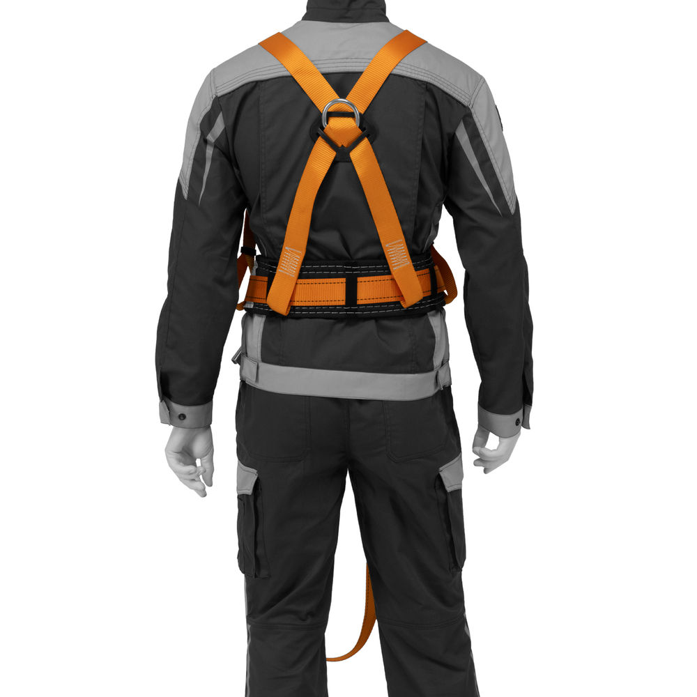 Удерживающая привязь УП IIД, с наплечными лямками, А-строп из синтетической ленты Сибртех (89503)