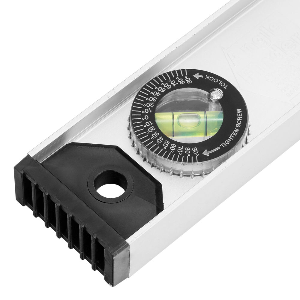 Уровень алюминиевый Рельс, 1200 мм, 3 глазка (1 поворотный) Matrix (34032)