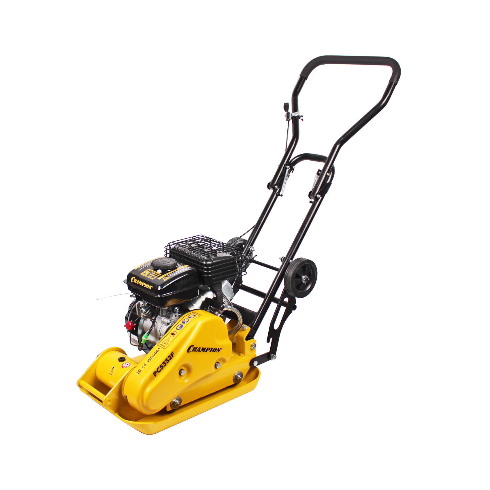 Виброплита бензиновая CHAMPION PC5332F (43,7кг8,2кН49,5*32см20см1,65кВт) (PC5332F)