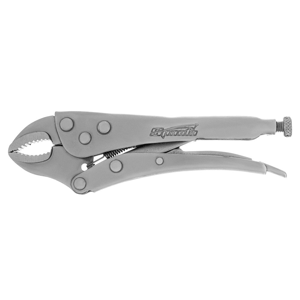 Зажим ручной, 180 мм, полукруглый захват Sparta (184205)