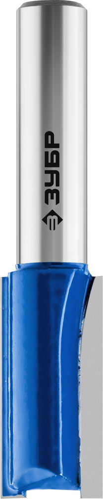 Фреза пазовая прямая 12?25 мм хвостовик 8 мм ЗУБР Профессионал 28753-12-25