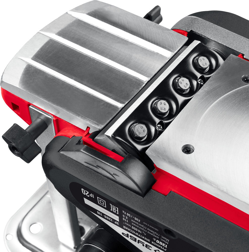 Рубанок электрический 1300 Вт, 110 мм, станина ЗУБР ЗР-1300-110