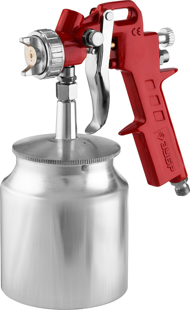 Краскопульт пневматический MS 200N, 1.3 мм, с нижним бачком ЗУБР 06456-1.3