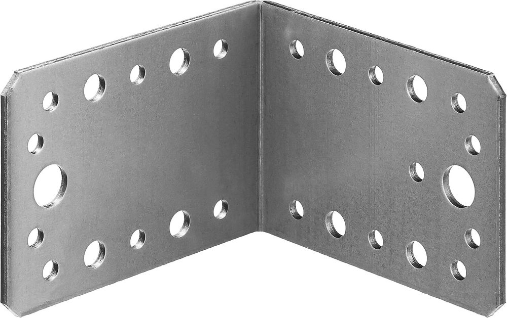 Крепежный уголок 65 x 90 x 90 x 2.5 мм цинк ЗУБР УК-2.5 31012-90