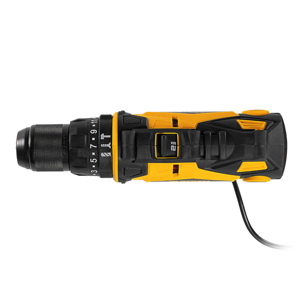 Дрель-шуруповерт сетевая ударная ISD-300-13 Denzel (26211)