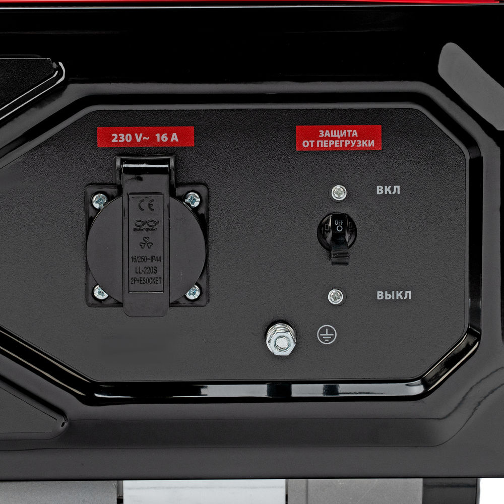 Генератор бензиновый RS-3000, 2,2 кВт, 230В, ручной стартер MTX (946105)