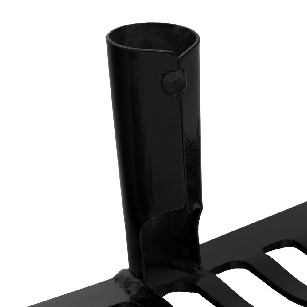 Грабли стальные, 360 мм, 14 прямых зубьев, без черенка, Сибртех (61747)