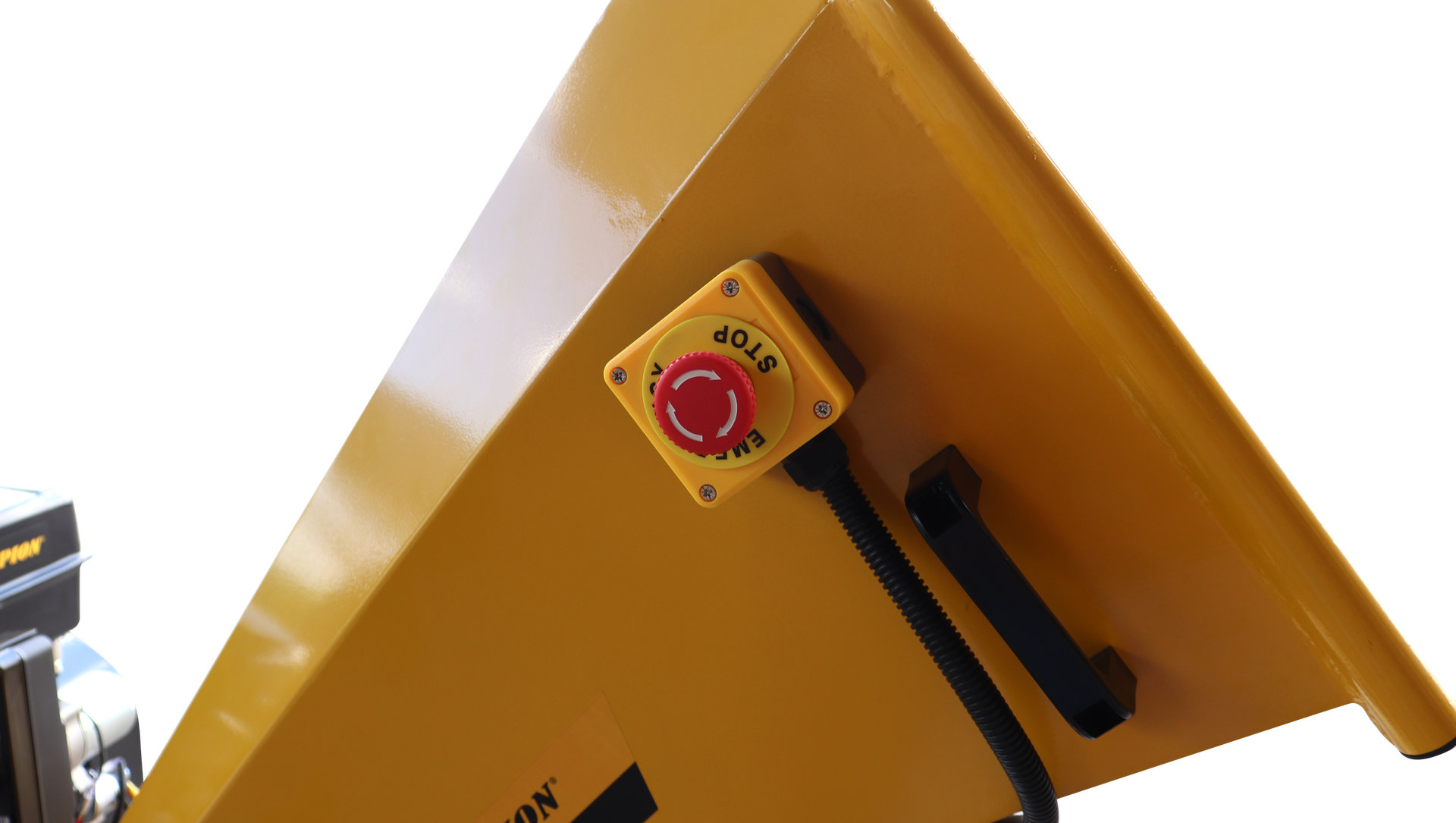 Измельчитель бензиновый PRO 11 кВт 420см? 120мм 210кг эл. стартер колеса CHAMPION CH1211E