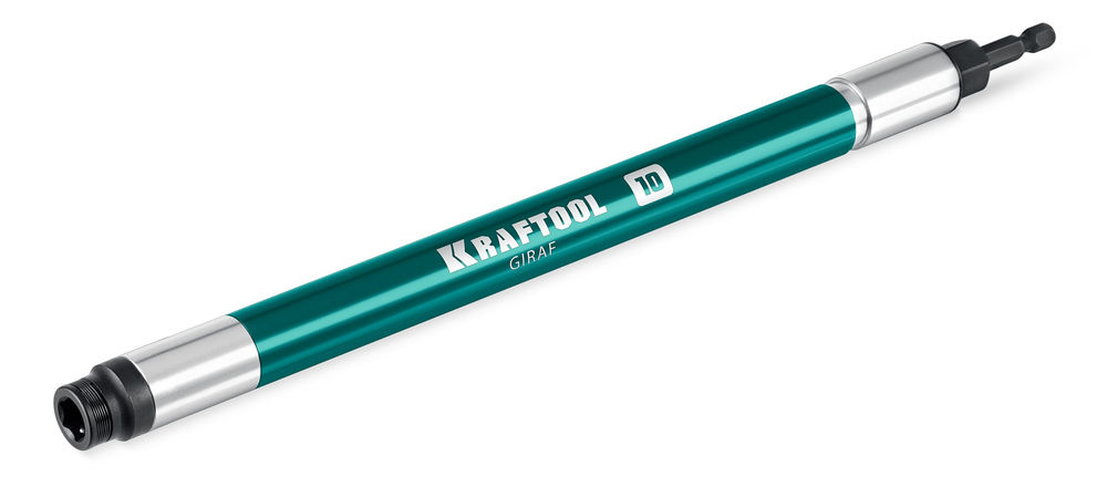 Длинная ударная бита с торцовой головкой GIRAF, 10 мм (М6), 285 мм KRAFTOOL 26197-10