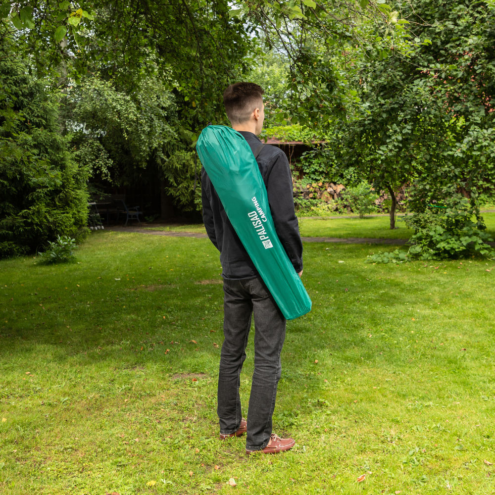 Кресло складное с подлокотниками и подстаканником, 60 х 60 х 110/92 см, Camping Palisad (69592)