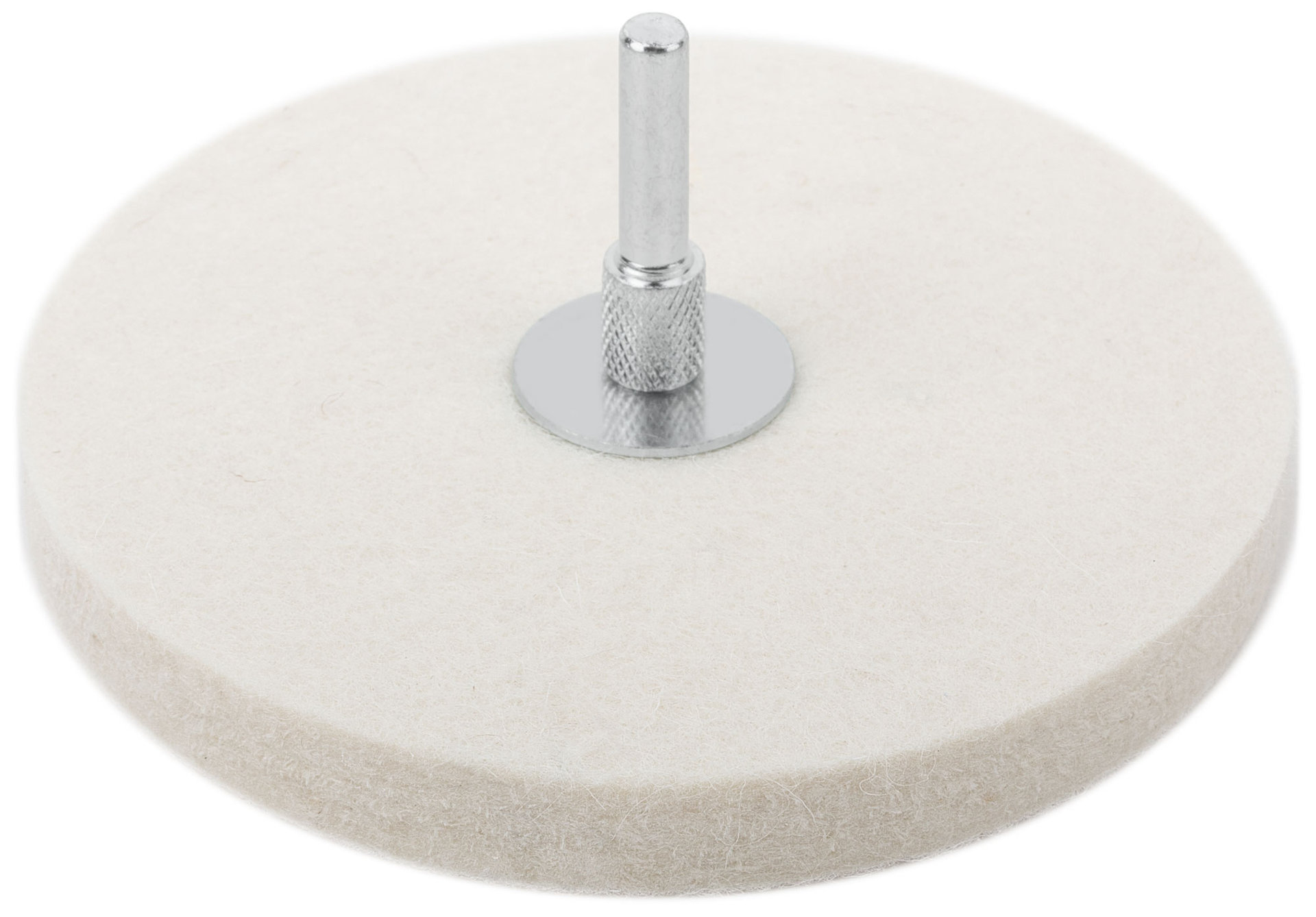 Круг полировальный фетровый со штифтом 115 мм (38703)