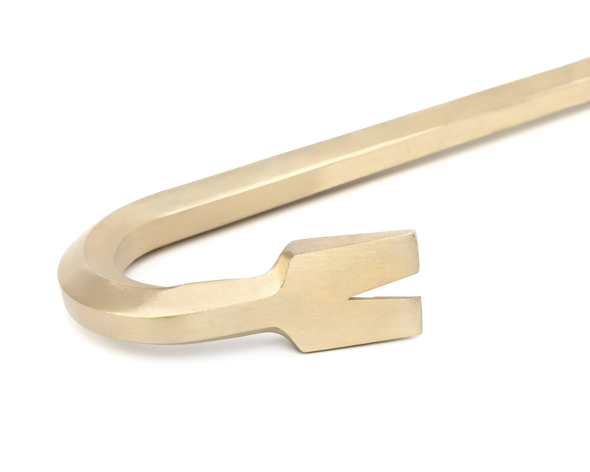 Лом гвоздодер шестигранный ф22х920 мм AlCu искробезопасный 240A-1006, HORTZ