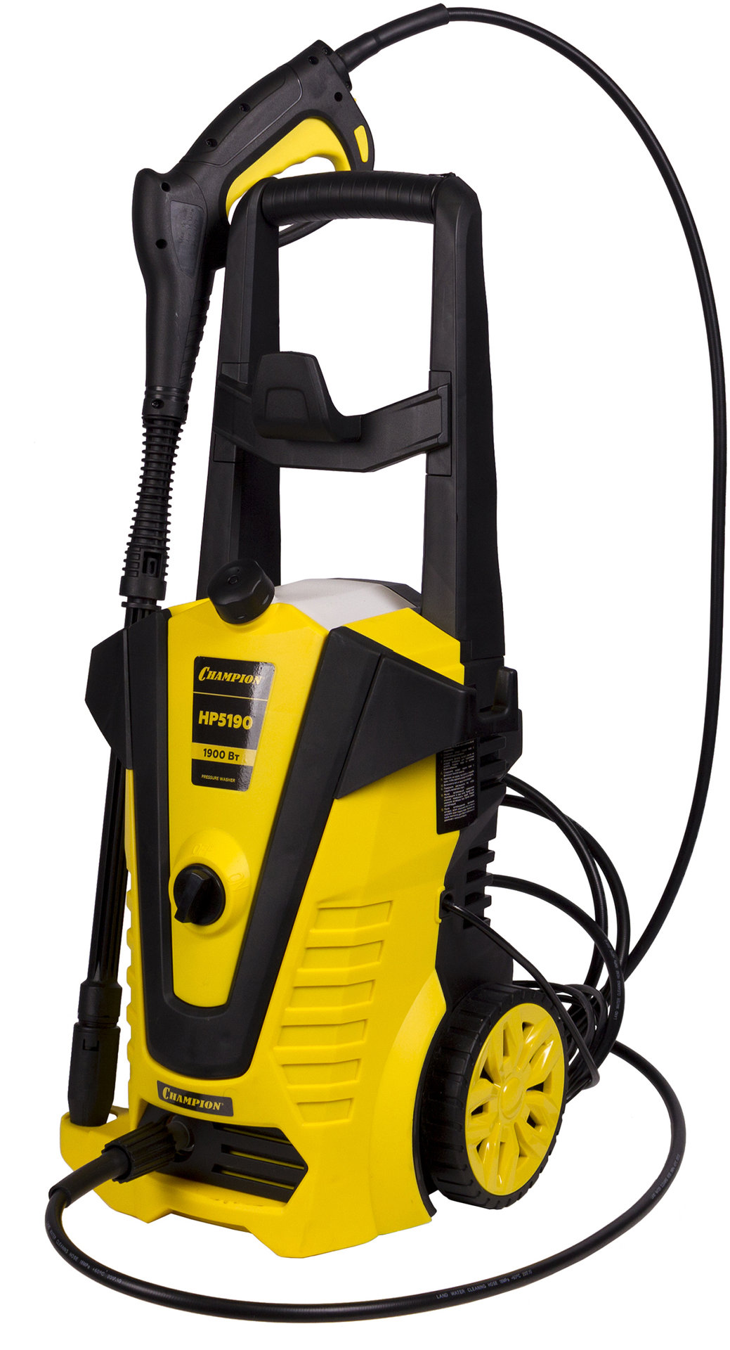 Мойка CHAMPION HP5190 (1,9кВт 110 бар t 40С 7л/мин 8,2кг синхронный) (HP5190)