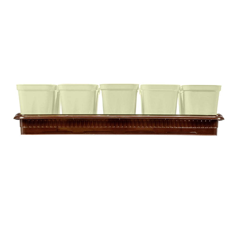 Набор для рассады, поддон 380х155х40 мм, 10 горшочков по 250 мл с выдвижным дном Palisad (643449)