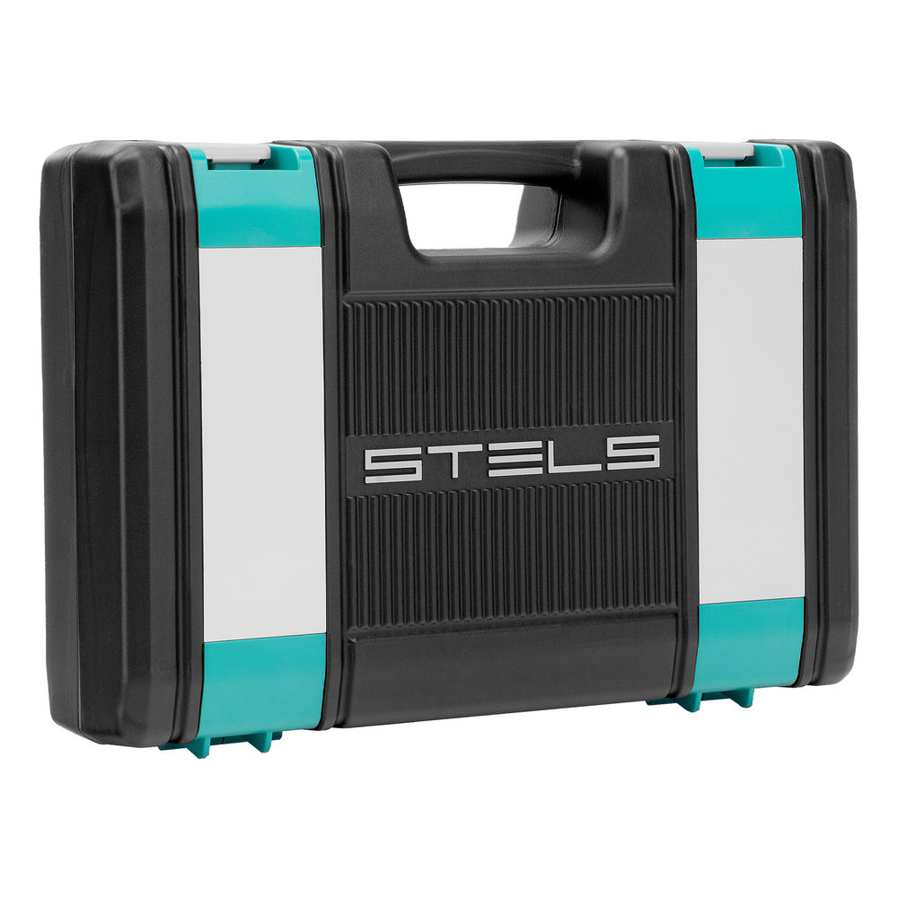 Набор инструментов, 1/4, 3/8, 1/2, Cr-V, S2, усиленный кейс, 151 предмет Stels