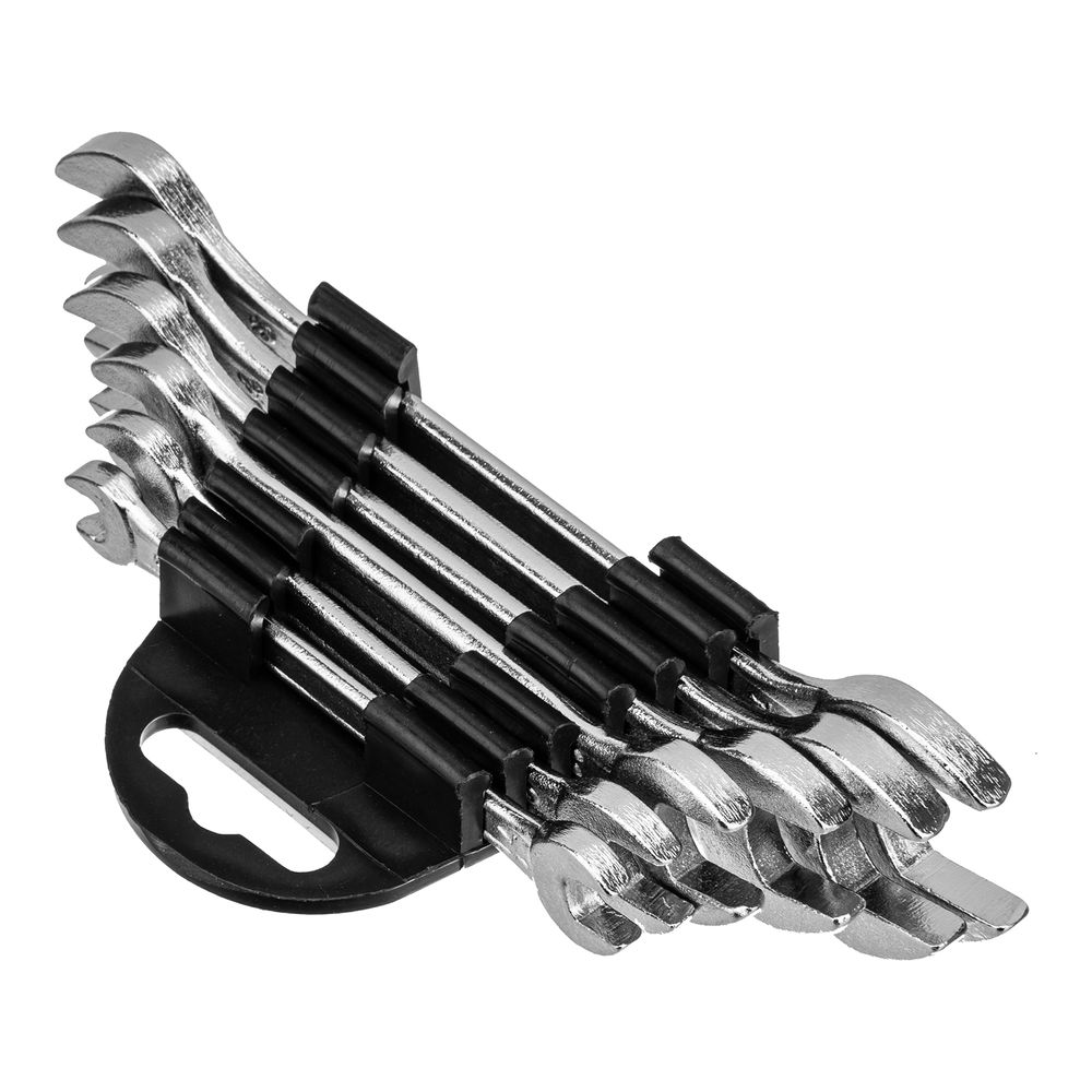 Набор ключей рожковых, 6 х 17 мм, 6 шт, хромированные Sparta (152305)