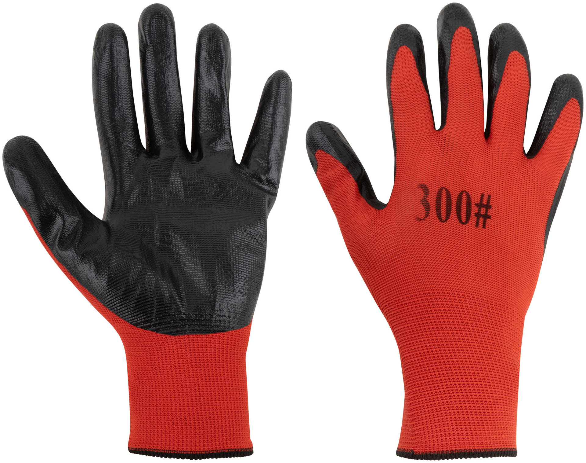 Перчатки трикотажные маслобензостойкие с нитриловым покрытием для точных работ (12478)