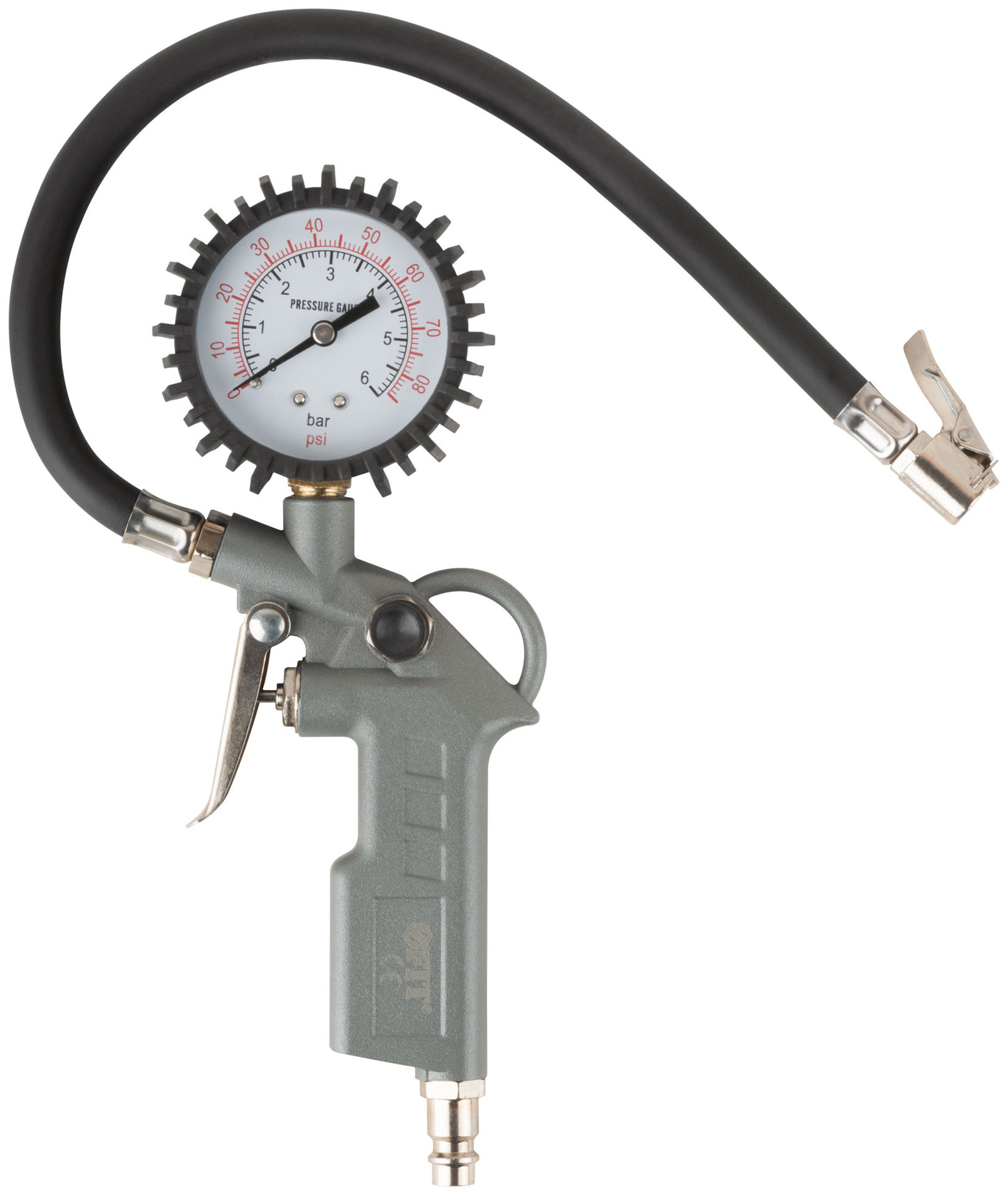 Пистолет с манометром, быстросъемное соединение (81047)