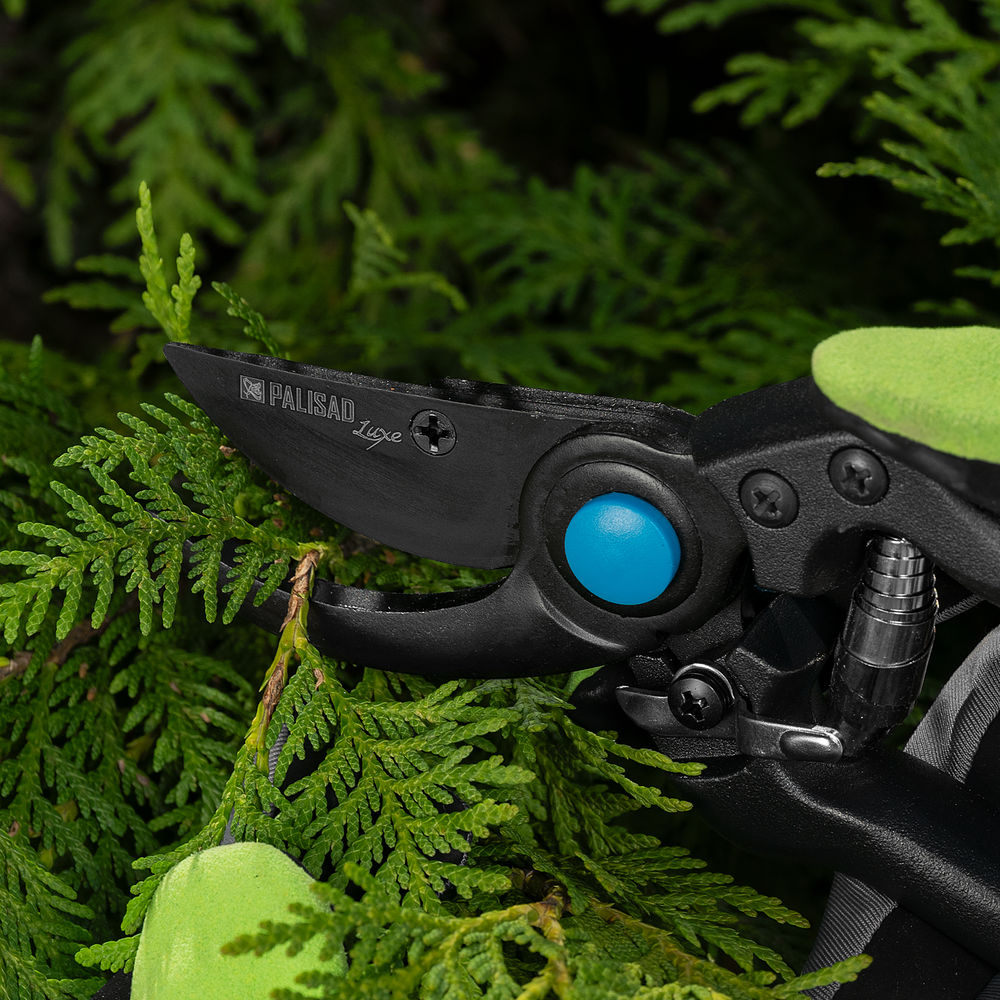 Секатор прямого реза, 230 мм, алюминиевые рукоятки, Luxe, Palisad (60472)