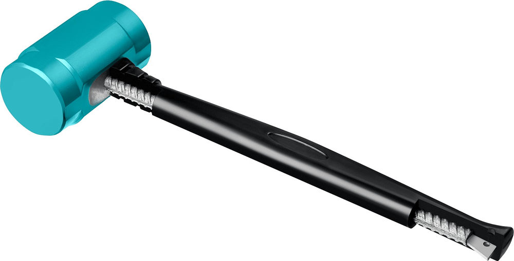 Цельностальная кувалда с обрезиненной рукояткой 1,5 кг 240 мм СИБИН 20132-1.5