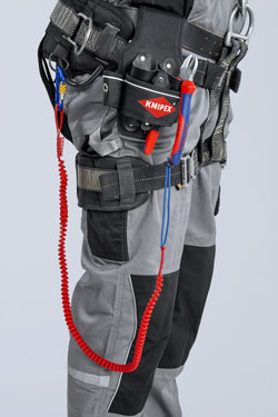 Система страховки инструмента: Страховочный строп, 1 шт (KN-005001TBK)