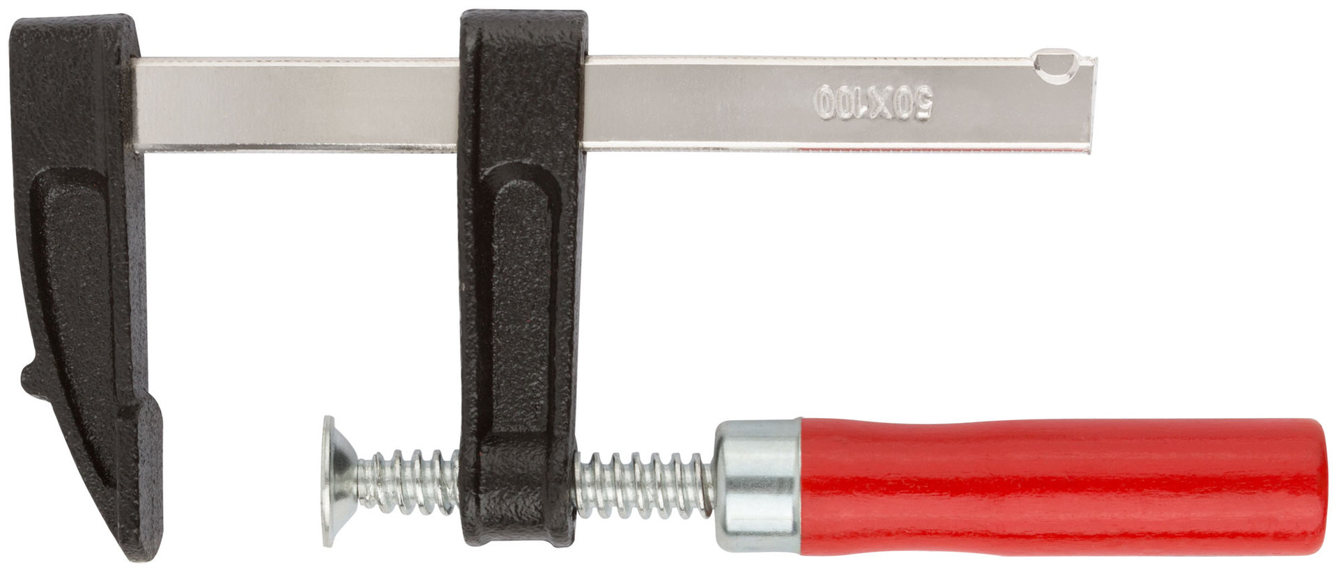 Струбцина тип F 50x100 мм (59010)