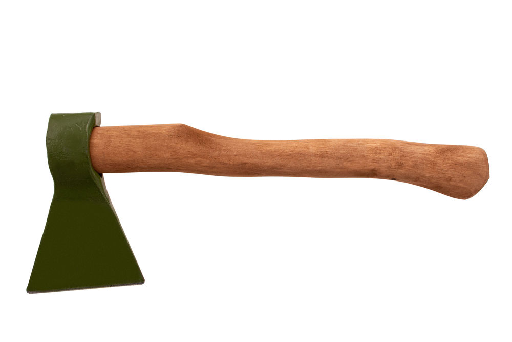 Топор кованный, в сборе, 800/1050 г, деревянное топорище, 400 мм, Б2 Сибртех