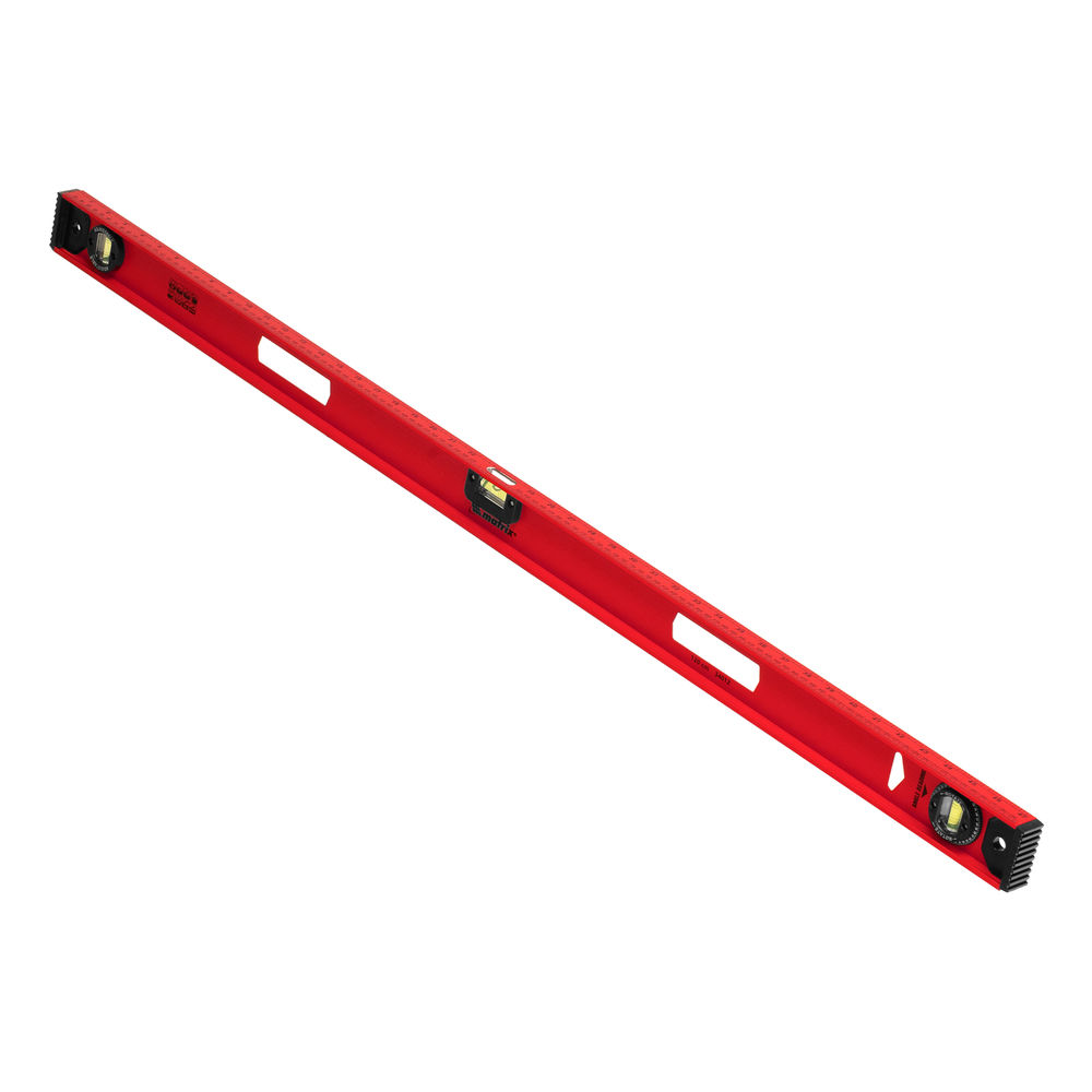 Уровень алюминиевый Рельс, 1200 мм, 3 глазка, усиленный Matrix (34012)