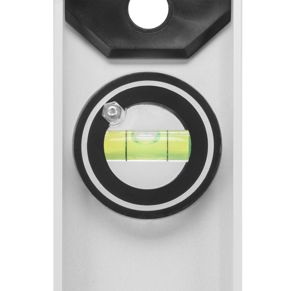 Уровень алюминиевый Рельс, 1800 мм, 3 глазка (1 поворотный) Matrix (34038)