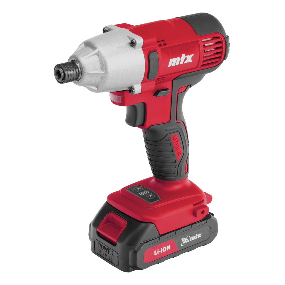 Винтоверт ударный аккумуляторный CIDS-20-280, Li-Ion, 20 В MTX (26580)