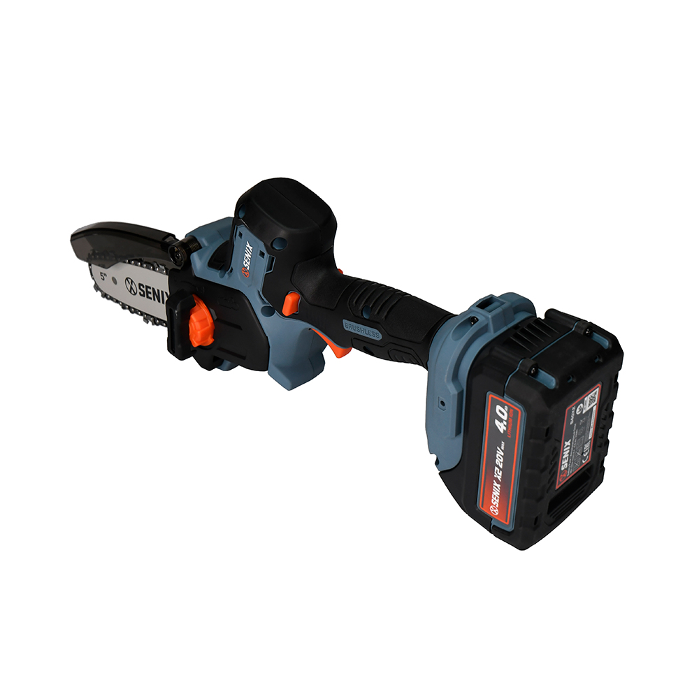 Пила цепная аккумуляторная, 12 см (5), без АКБ и ЗУ X2 18В