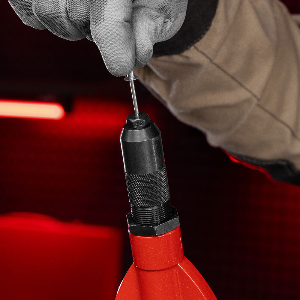 Заклепочник, Гармошка, усиленный, заклепки 3.2-4.0-4.8-6.0-6,4 мм Matrix (405505)