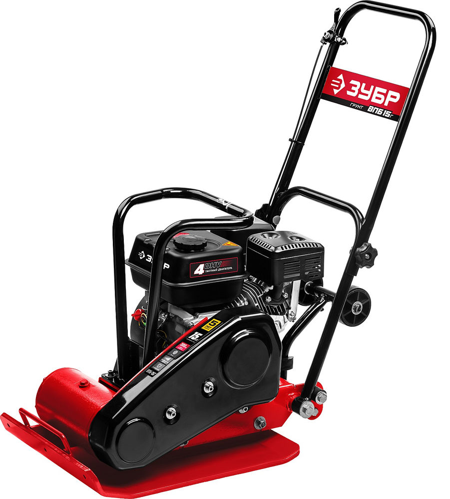 Виброплита бензиновая 15 кН, 80 кг ЗУБР ВПБ-15 Г