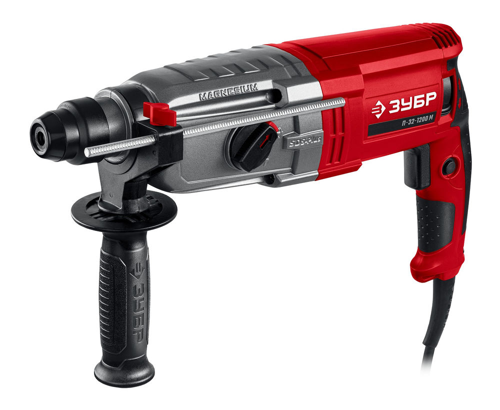 Перфоратор SDS Plus 32 мм 1200 Вт мет. корпус ЗУБР П-32-1200 М
