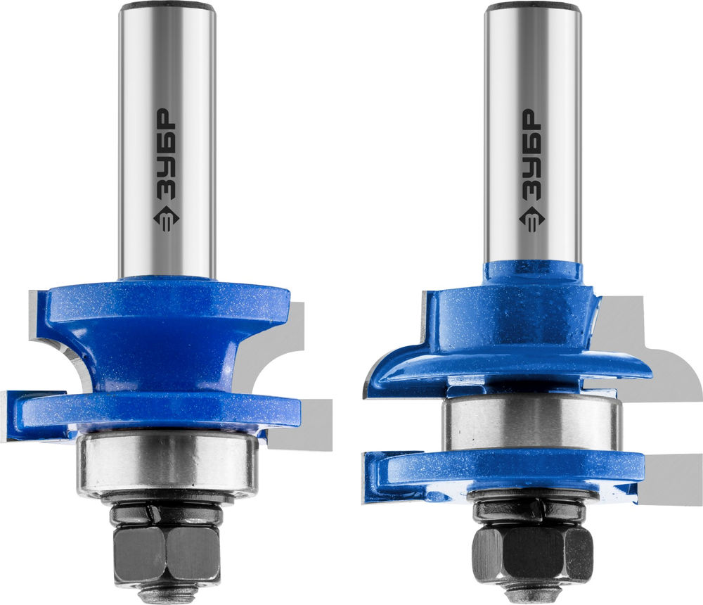 Набор фрез рамочных 41?23 мм №3 хвостовик 12 мм ЗУБР Профессионал 28773-41.3-H2