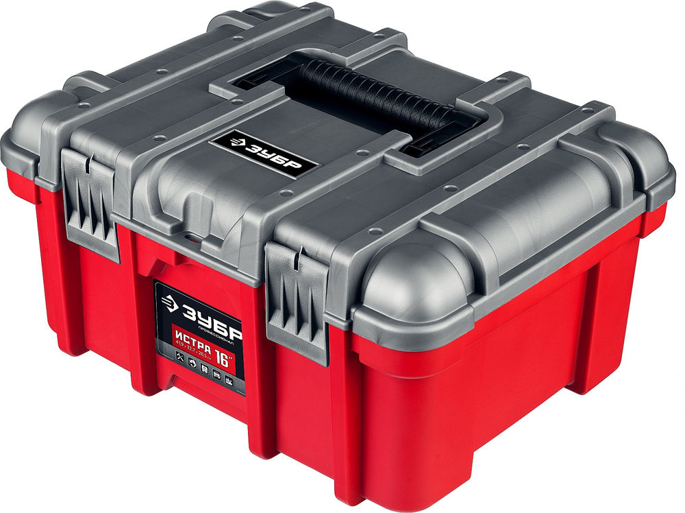 Ящик 419 х 327 х 205 мм 16 пластиковый для инструментов Профессионал ЗУБР ИСТРА-16 38132-16