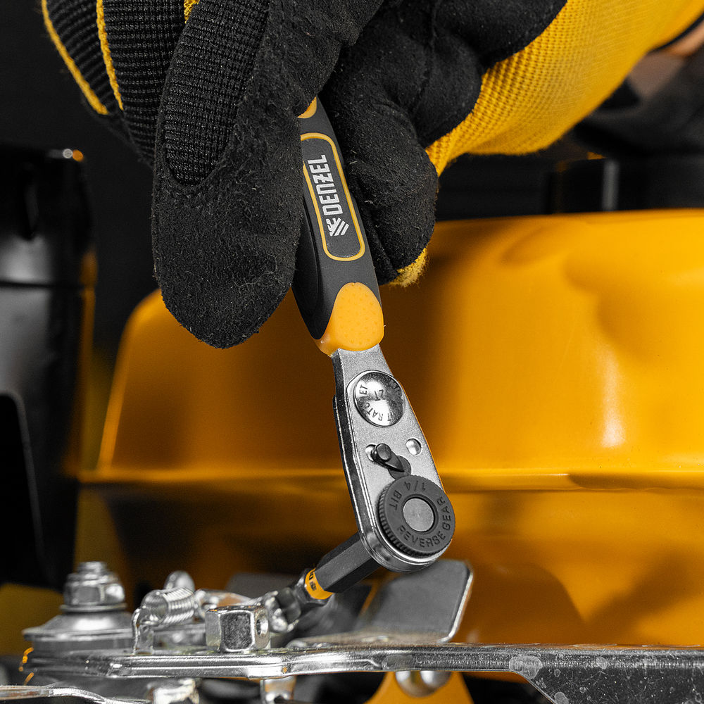 Бита SL5,0х50, сталь S2, шестигранный профиль, 10 шт. Е 6,3 Denzel (11659)