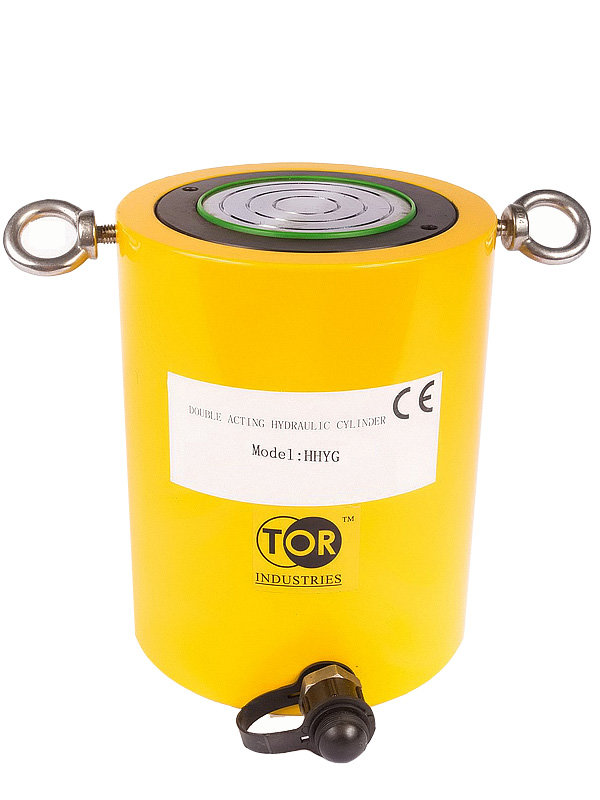 Домкрат гидравлический грузовой TOR ДУ100П150 (HHYG-100150) 100 т (1051003)
